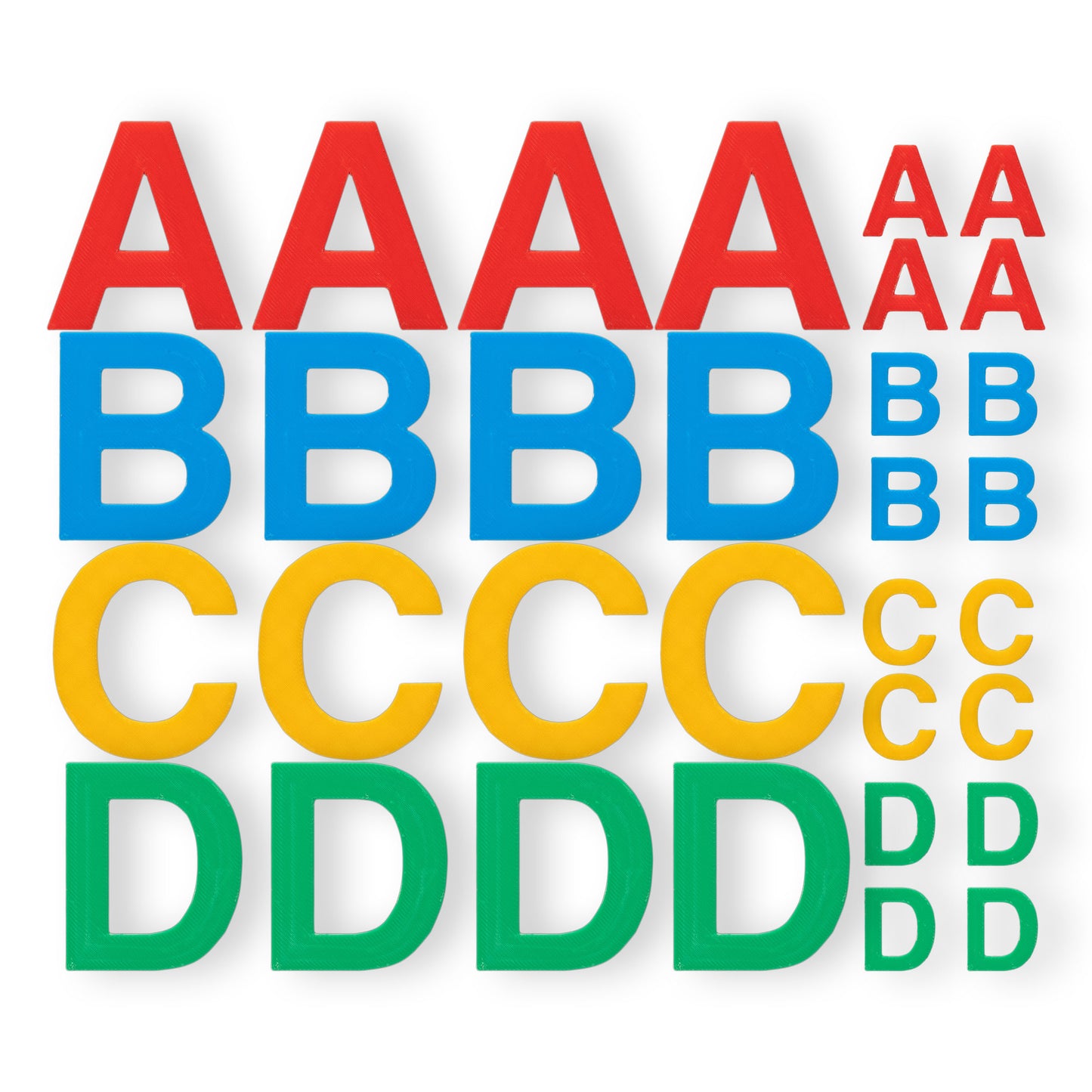 Camera Letters- Cutout Pack