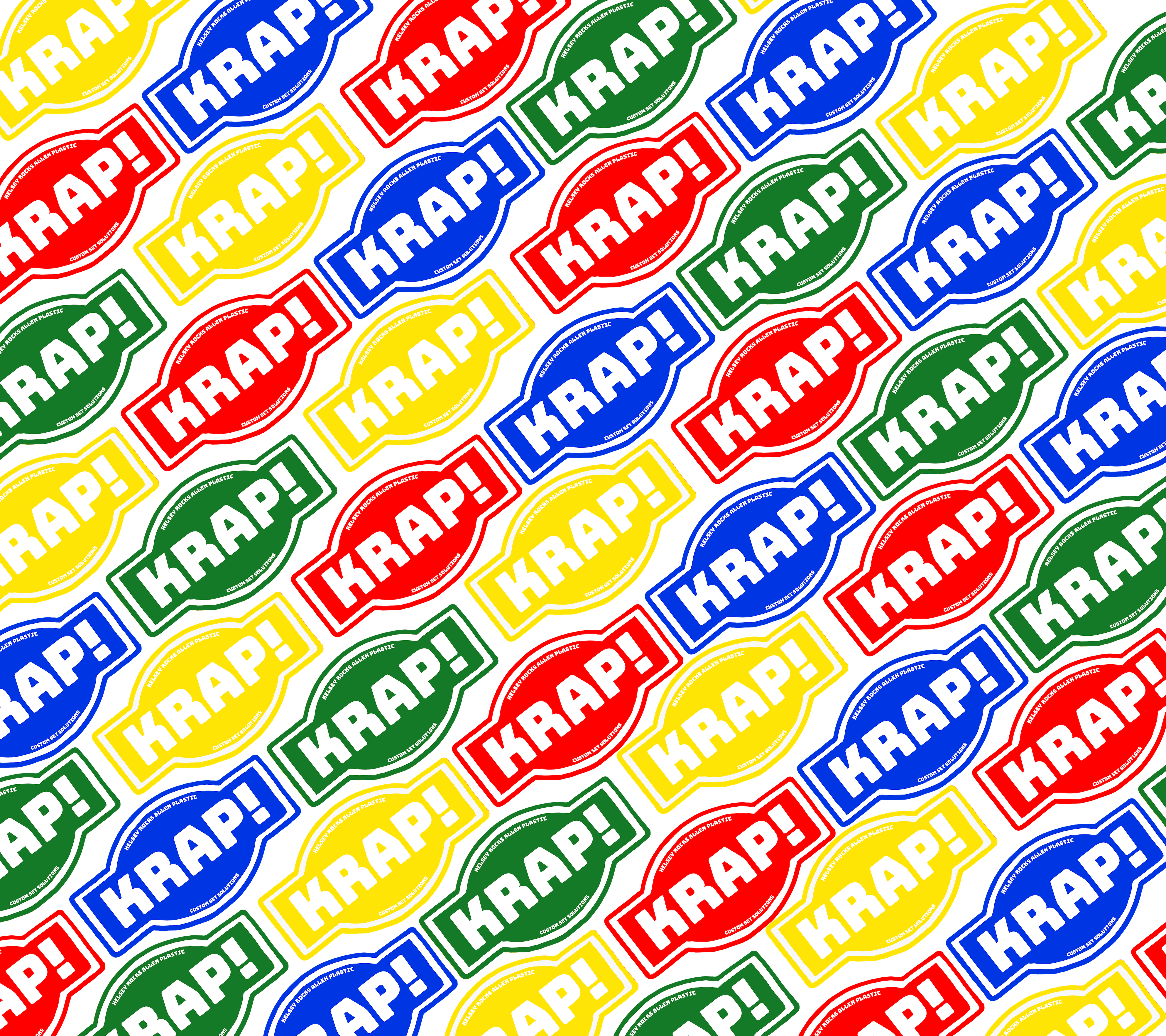 Krap Type Custom Work – KRAP! Custom Set Solutions