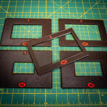 Bright Tangerine Misfit Atom Hard Mattes - KRAP! Custom Set Solutions