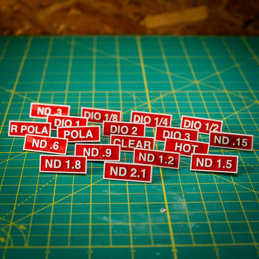 Filter Tag Set - Basic Pack - KRAP! Custom Set Solutions