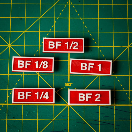 Filter Tag Set - Black Frost - KRAP! Custom Set Solutions