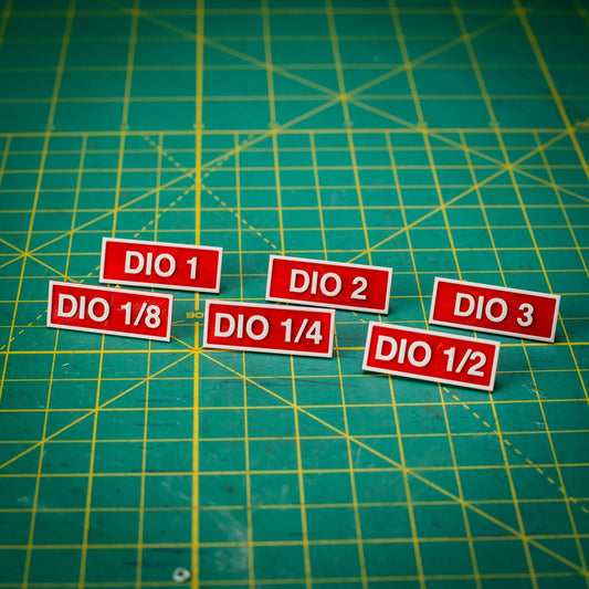 Filter Tag Set - Diopters - KRAP! Custom Set Solutions