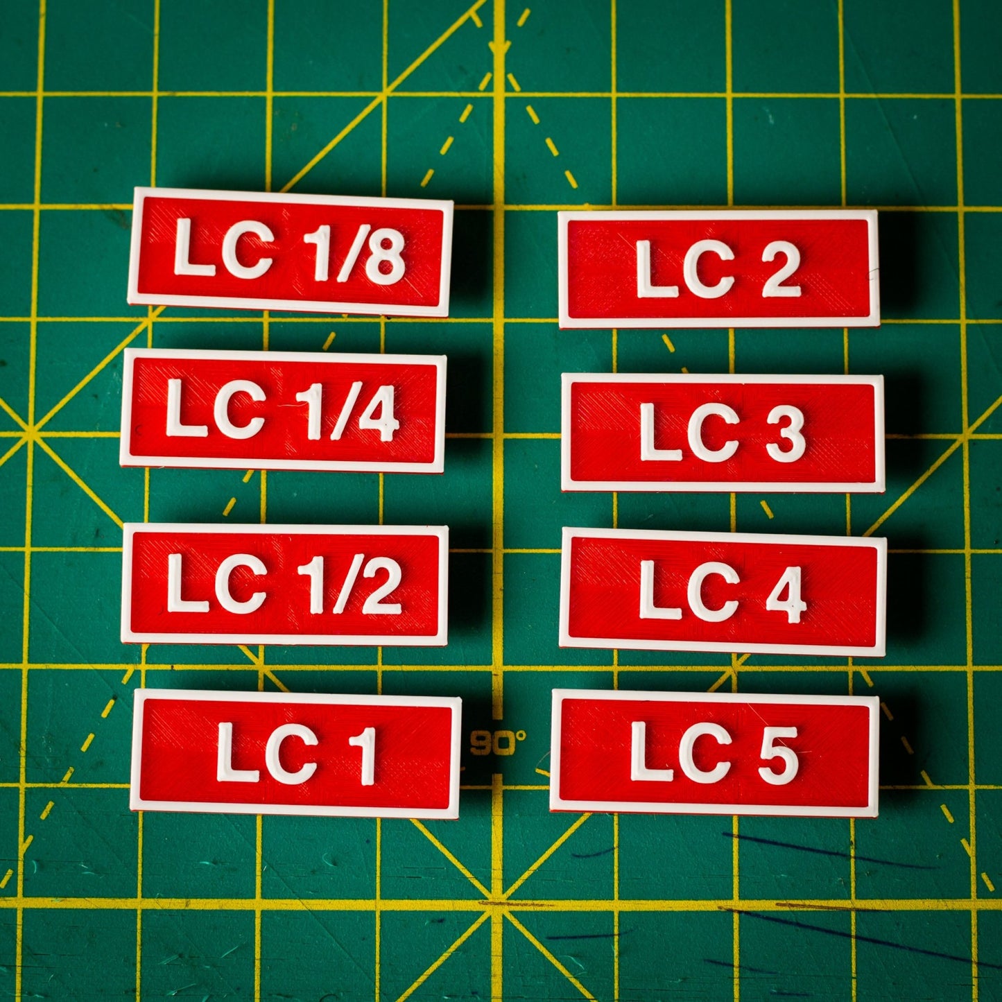 Filter Tag Set - Low Con - KRAP! Custom Set Solutions