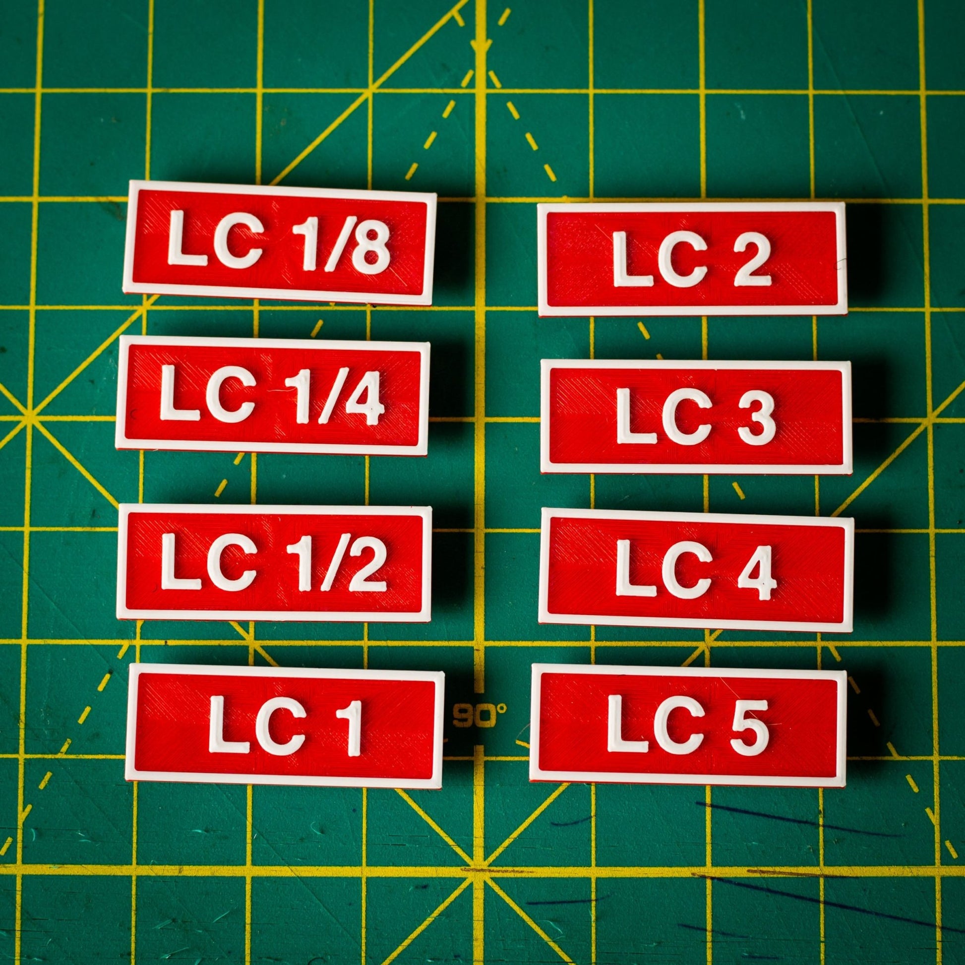 Filter Tag Set - Low Con - KRAP! Custom Set Solutions