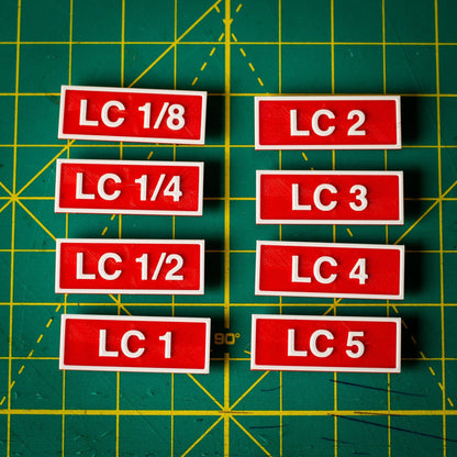 Filter Tag Set - Low Con - KRAP! Custom Set Solutions